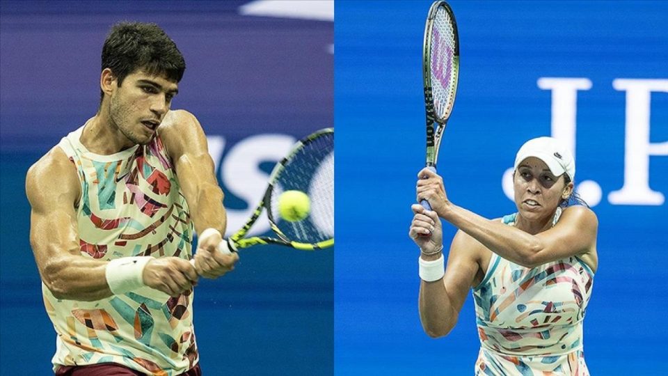Alcaraz ve Keys ABD Açık’ta yarı finalde